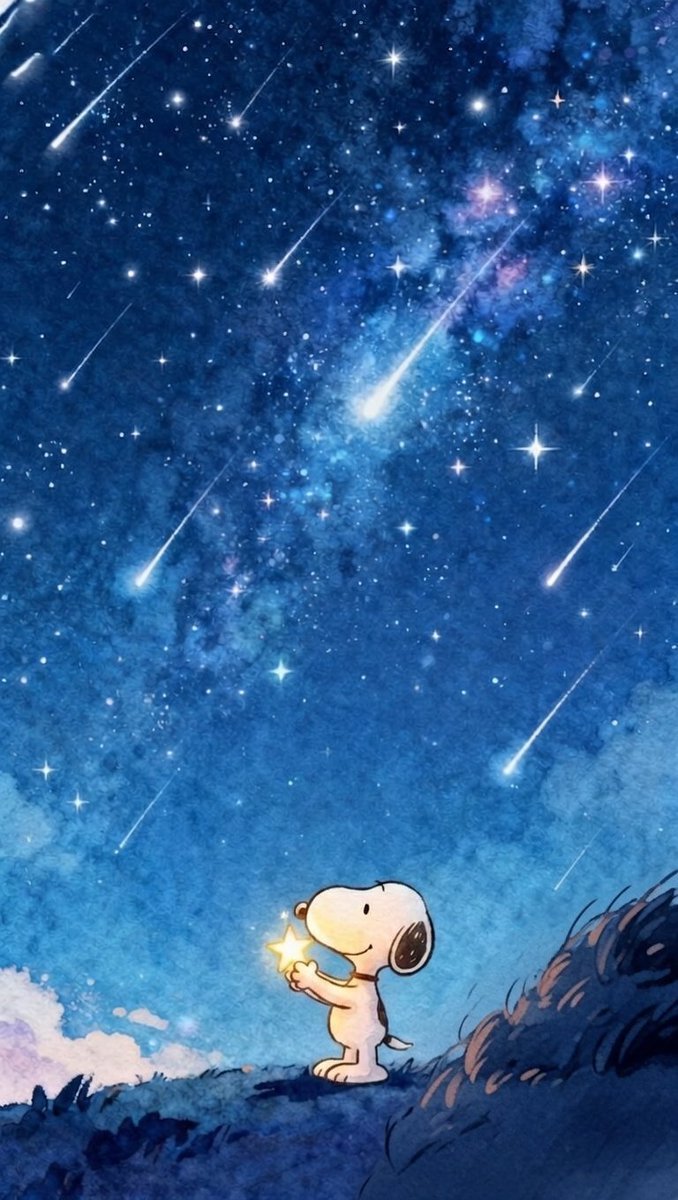 SnoopyWallpaper's tweet photo. Snoopy Catching a Star  ⭐ https://t.co/b893zy6som