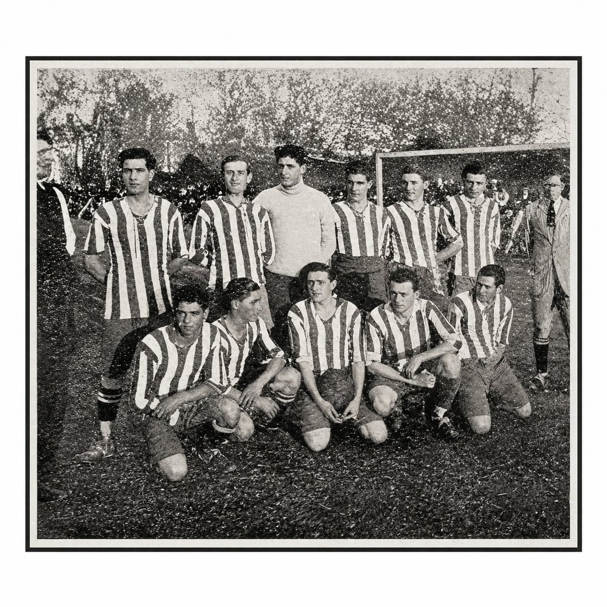 Talleres campeón Liga Cordobesa 1921. Foto de El Gráfico.