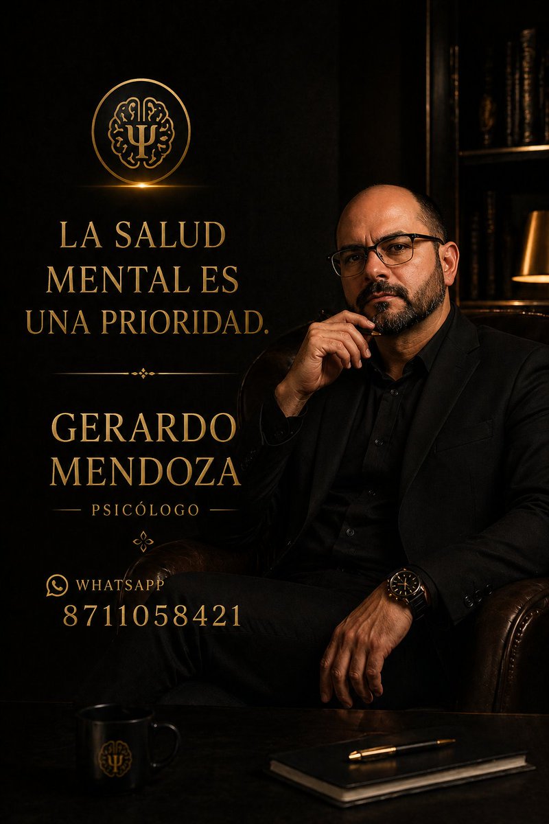 Sentirte sostenido también es parte de sanar…
No tienes que poder con todo tú solo.
JOSÉ GERARDO MENDOZA
PSICÓLOGO
📲 WhatsApp: 8711058421