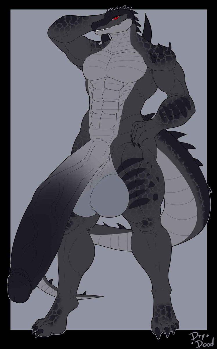 Nate the croczilla (angry and depressed) tweet media