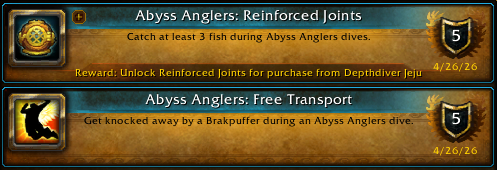 DarremiahF's tweet image. Did my first experience of the Abyss Anglers in #Warcraft.