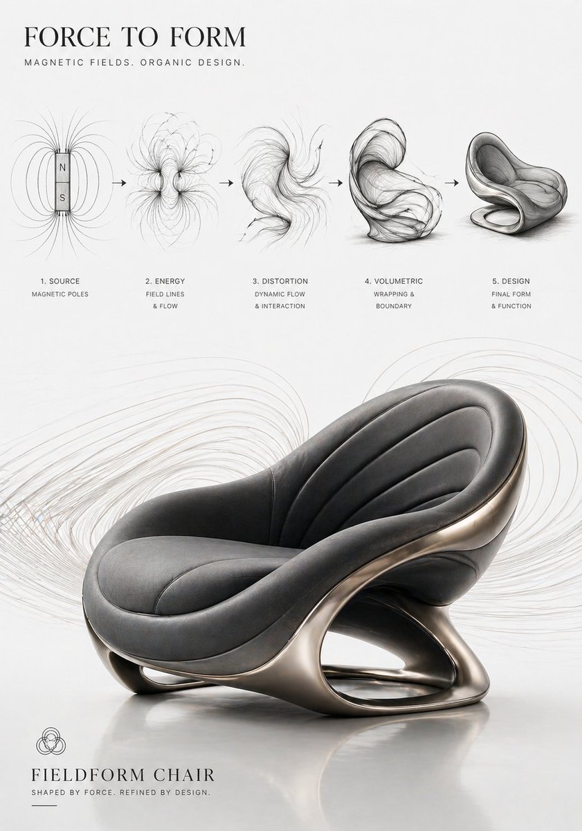 The Magnetic Evolution of Luxury Design - PromptGather image 1