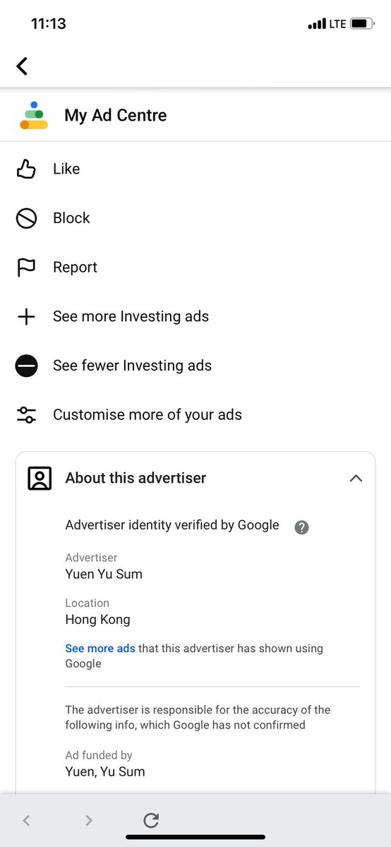 AdFromCCP's tweet image. more Suspected #SCAM company IEI provide the ad to #google