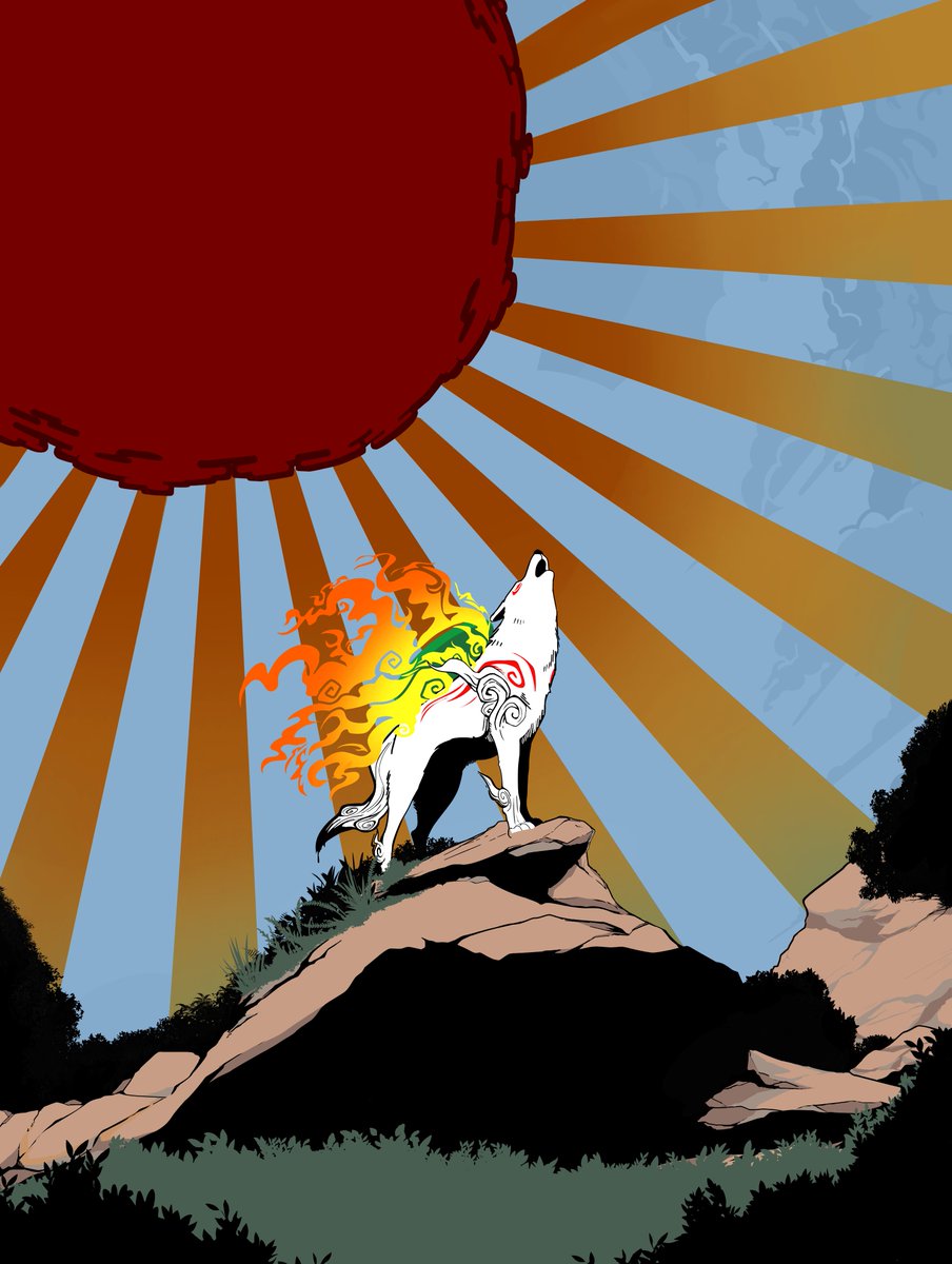 DeerBits_'s tweet image. It's still one of my favorite games, after all this time.

 #Okami #大神20th