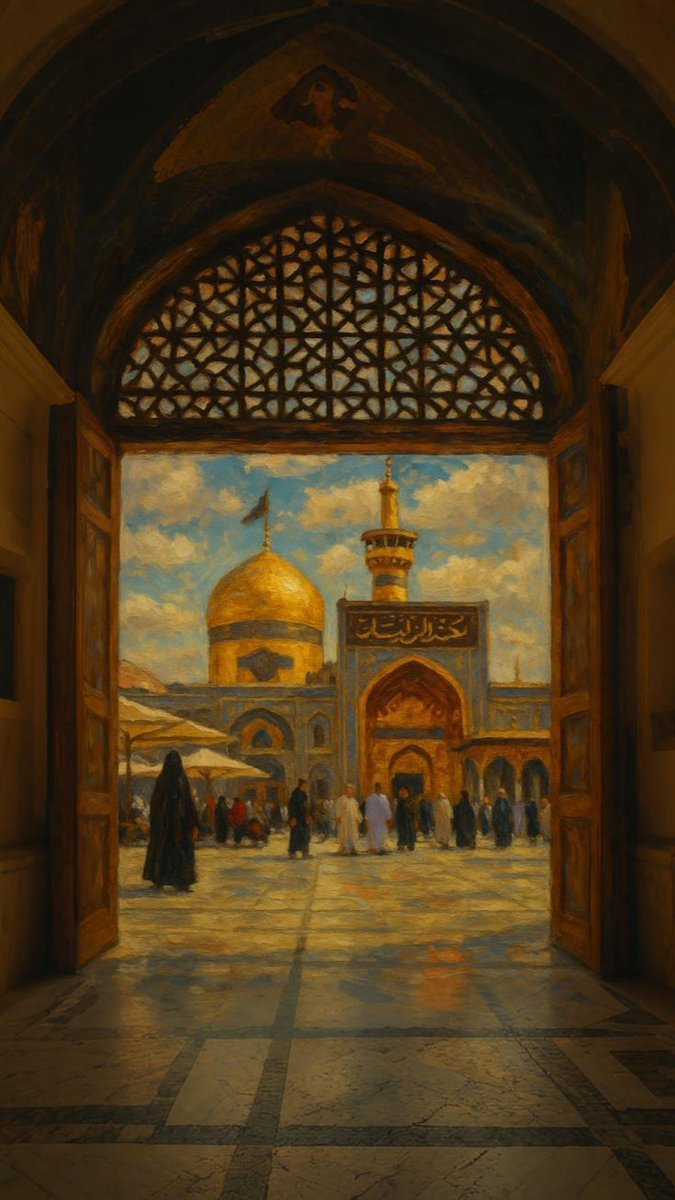 چقدر دلم برای صحن انقلاب تنگ می‌شود؛ جایی که غم و شادی مردم ایران گره خورده با نام تو ای ثامن‌الحجج.
#ایران_امام_رضا
#از_تهران_سلام