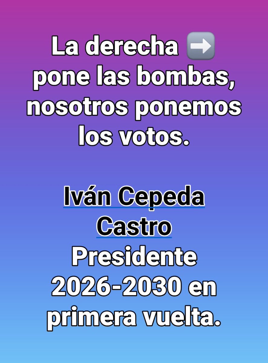 No tenemos miedo 🔽