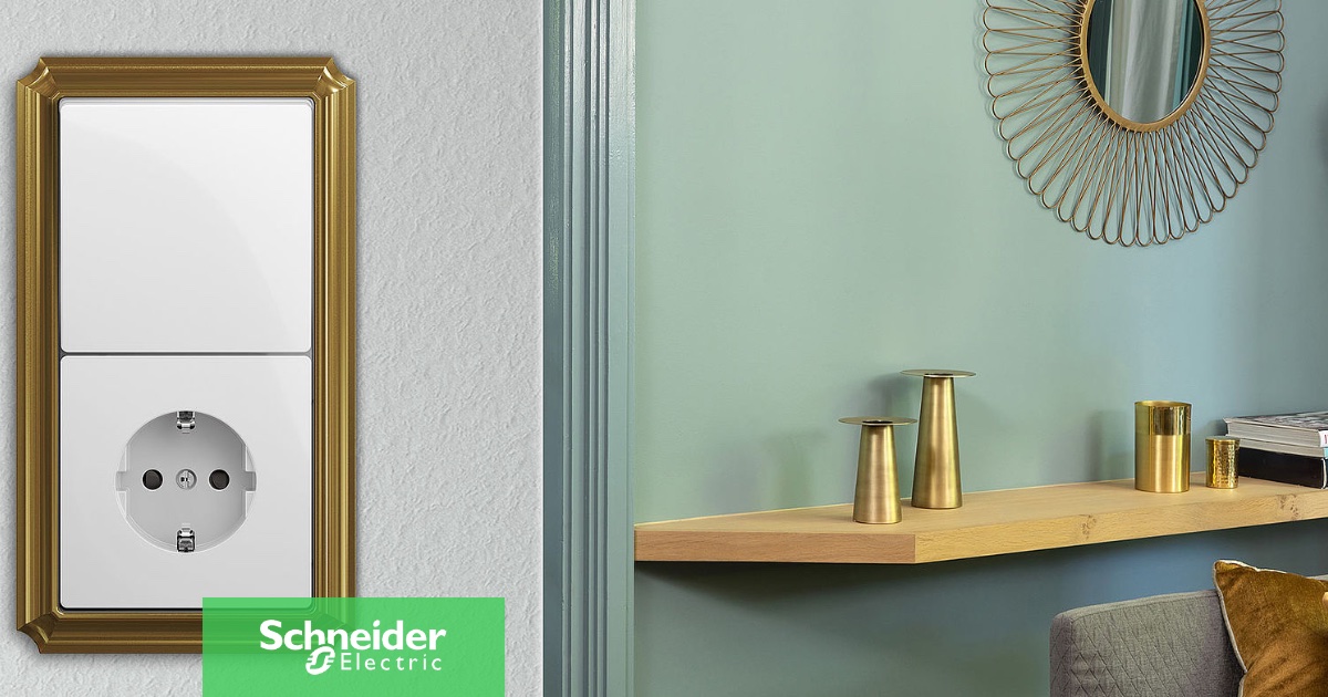 SchneiderElecDE's tweet image. Hochwertige Materialien &amp;amp; klassische Farben treffen auf moderne Technologien: Der D-Antik Rahmen eignet sich perfekt für Eigenheime, Hotels, Restaurants oder Festsäle. Mehr Infos 👉 spr.ly/6014BB1Wuy 

Schneider Electric #InteriorDesign #SmartBuilding #SmartHome