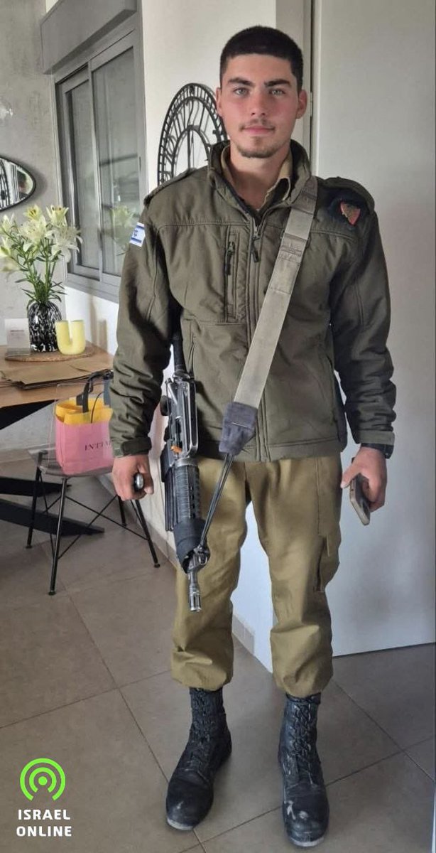 💔 OTRO HIJO DE ISRAEL CAÍDO EN DEFENSA DEL NORTE

Mientras Benjamin Netanyahu advirtió que Israel actuará con fuerza para eliminar amenazas en el Líbano y restaurar la seguridad en el norte, llega también el precio doloroso de esa defensa.

El sargento Idan Fox HY”D, de apenas