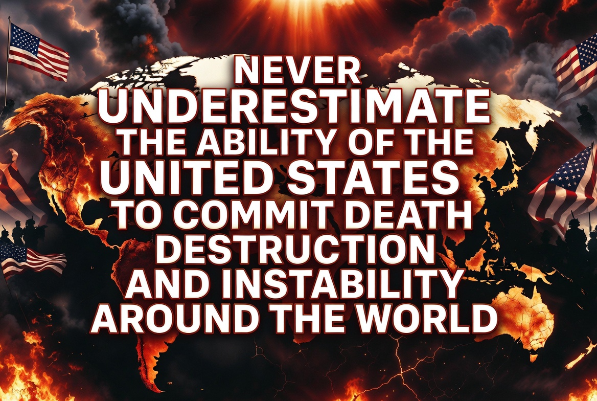 NEVER UNDERESTIMATE the ability of the United States to commit DEATH, DESTRUCTION &amp; INSTABILITY around the world.

The Iran War 2026 is raging — Strait of Hormuz blockaded, oil prices artificially suppressed for now, but a full FUEL CRISIS and financial collapse is coming fast.