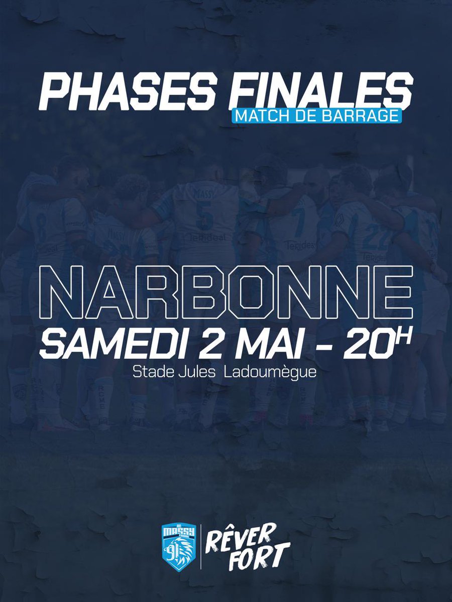 Rugby Club Massy Essonne tweet media