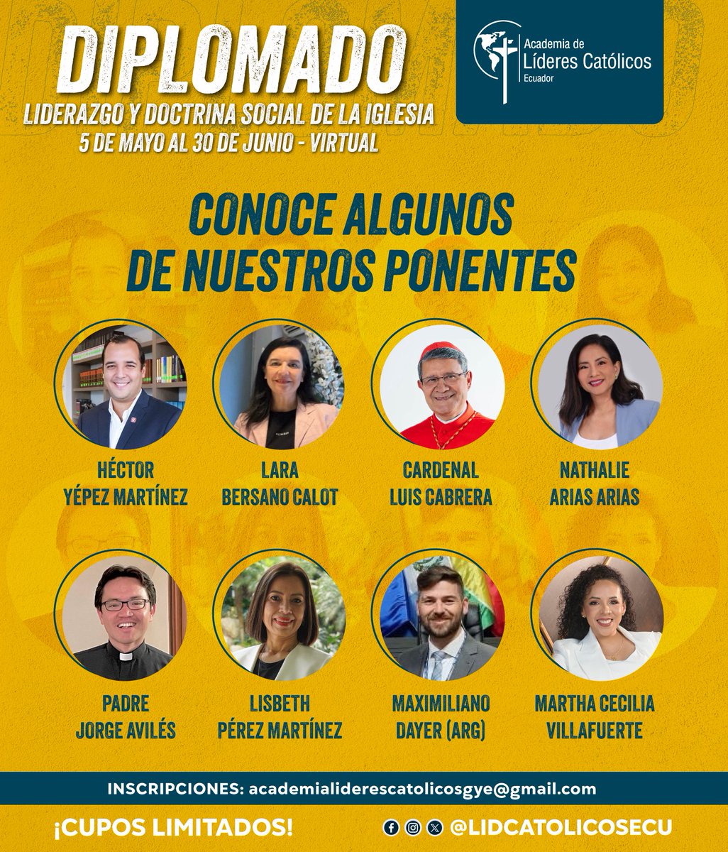 ⏳ ÚLTIMOS CUPOS  

El Diplomado de Liderazgo y DSI 2026 está por cerrar inscripciones… y después de esto, no hay segunda ronda.  

💥 Recuerda: aún puedes aprovechar los descuentos individuales y grupales. 

🚀 No te quedes fuera  
👉 forms.gle/BhQCjbxowSLwkp…