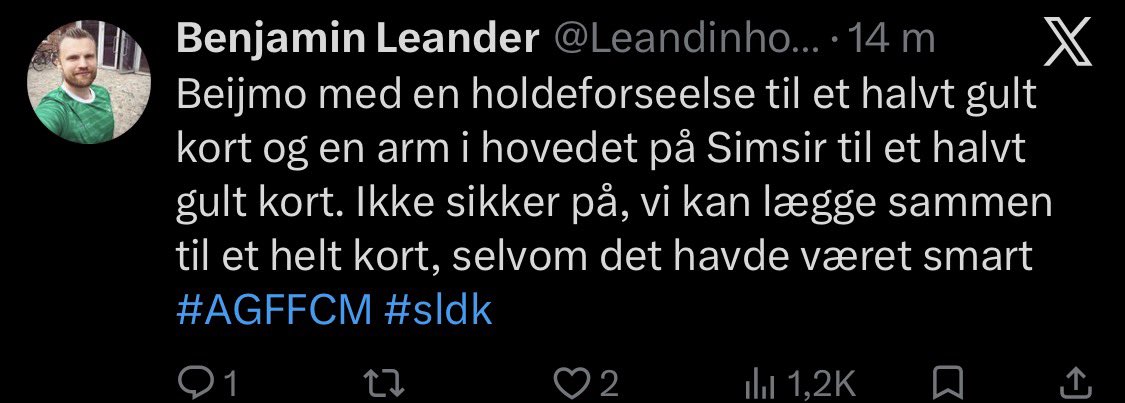 Bjarke G Petersen tweet media