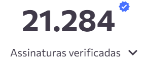 Avibras 🇧🇷

Precisamos de 30.000 assinaturas verificadas. Você já assinou o abaixo assinado? É rápido e gratuito, basta clicar no link abaixo, preencher seus dados e clicar em "assinar abaixo-assinado" (campo em amarelo). 

Se quiser, pode pedir para não exibirem sua assinatura.