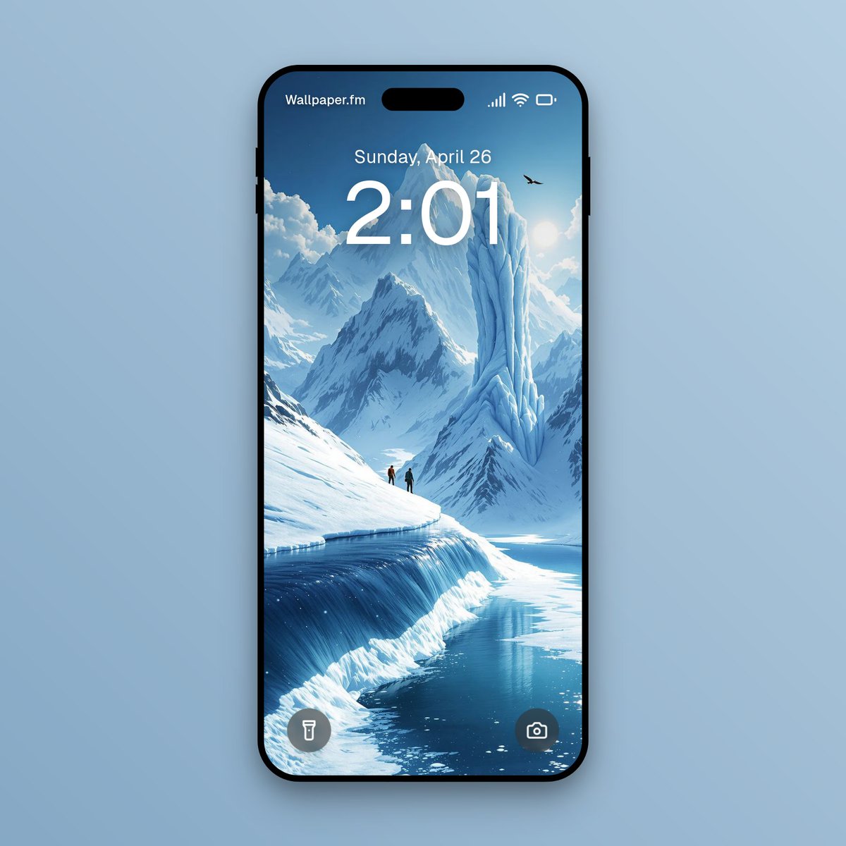 wallpaper_fm's tweet image. In icy veils, they found a world where echoes of solitude painted the vast, gleaming heights.

#Wallpapers #Wallpapers4k #AdventureAwaits #FrozenWonders #IcyJourneys #SnowCappedPeaks #MajesticScenery