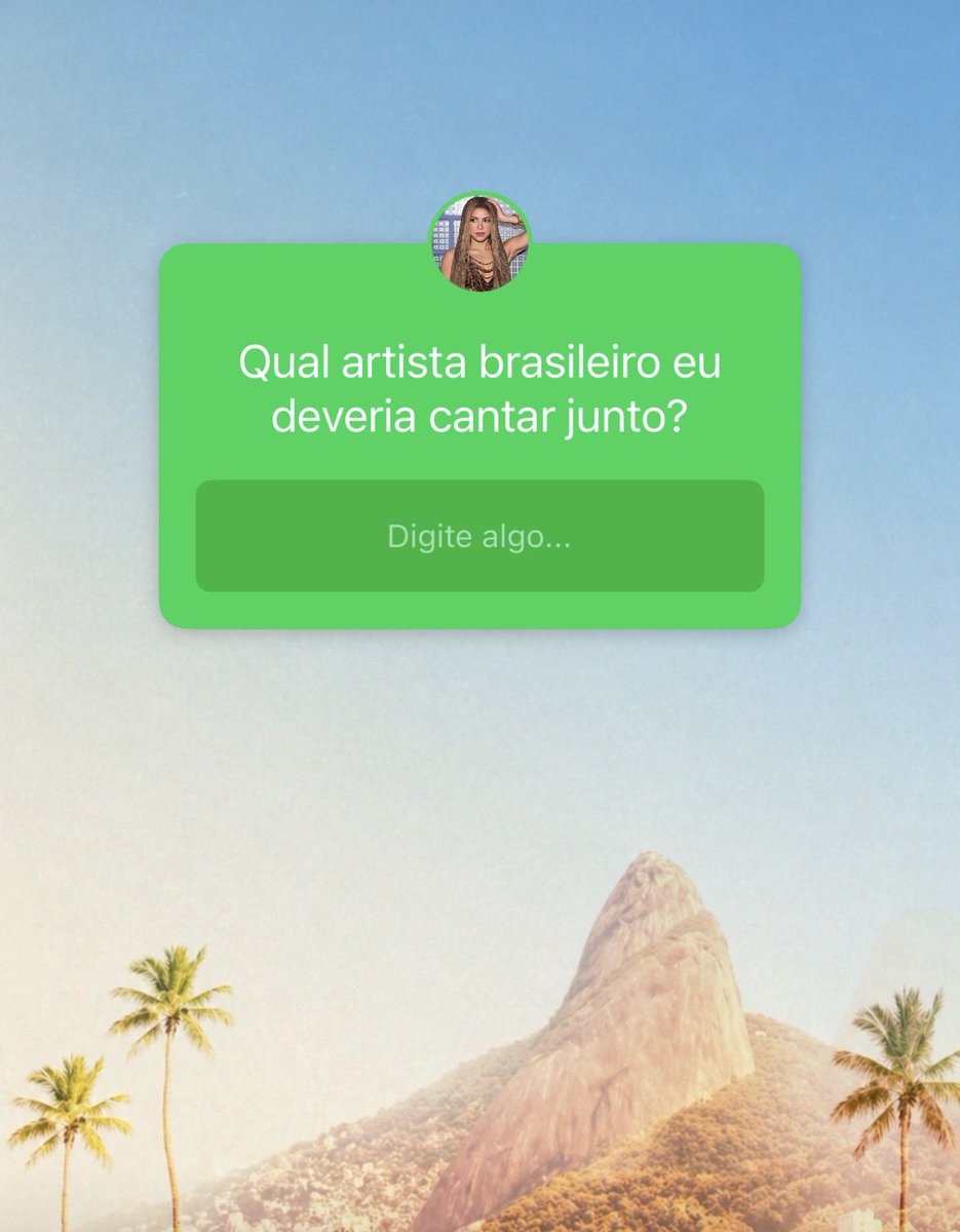 PortalShakira's tweet image. 🇧🇷 Shakira abriu enquete no Instagram perguntando qual artista brasileiro deveria cantar com ela no @todomundonorio. Que surpresa será que ela está nos preparando?? 👀 

#Shakira  #TodoMundonoRio #SantanderConlaReina #CoronaThisIsRio #TodoMundonoRioPede99
