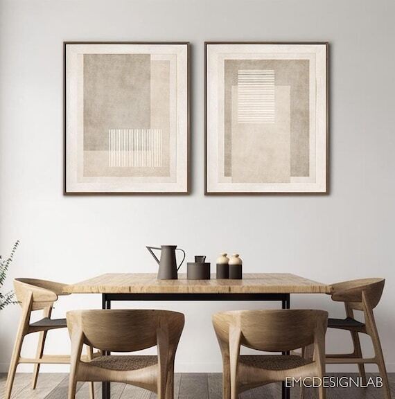 MinimoArtDesign's tweet image. Beige Soft Tones Off-White Lines Art Set 2 Prints Elegant Classy Original Design Wall Art Set by MinimoArtDesign #abstractart #minimalism #minimalistart #wallart #artprints #minimalistart #contemporaryart #modernart #bedroomdecor #neutraldecor #homedecor… ift.tt/VcsNz0k