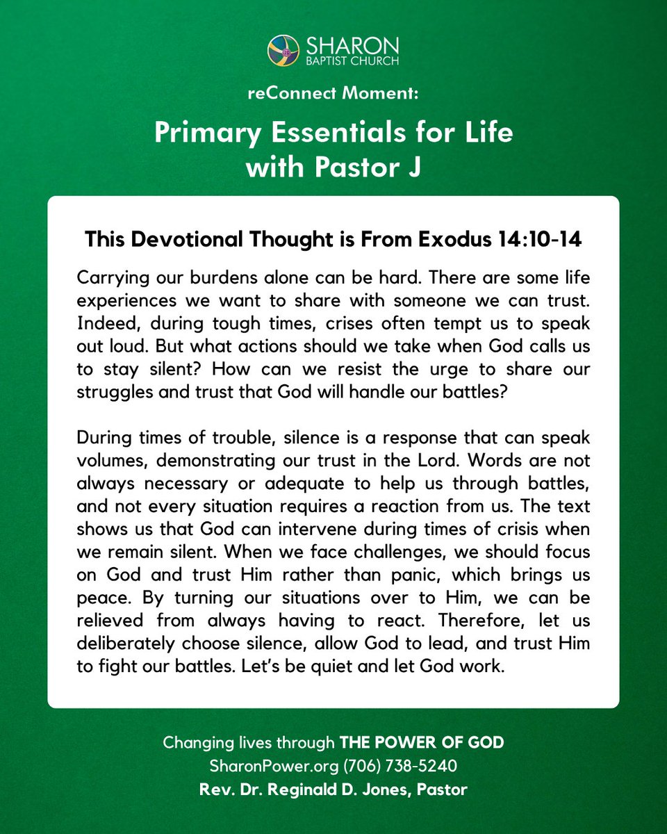 Sharon Baptist Church tweet media