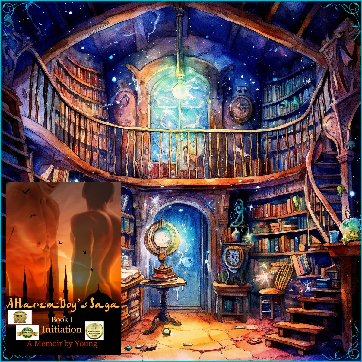 BernardFoo85867's tweet image. INITIATION amzn.to/2QxwhxN is a #lovestory between a young man and his chaperone while maneuvering through the mine-fields of a Middle Eastern harem in the mid-1960s.
#AuthorUpROAR #writingcommunity #memoir