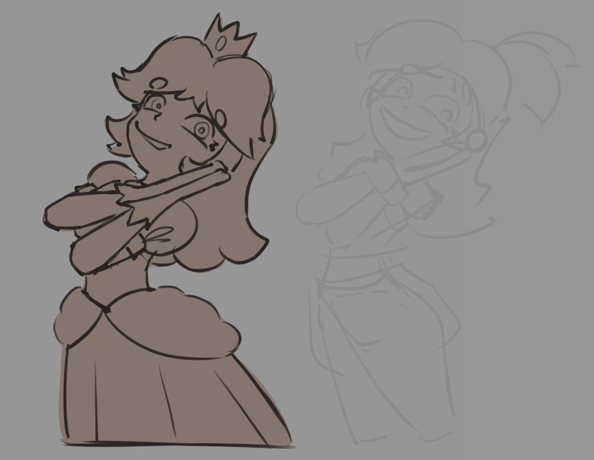 dotMenae's tweet photo. Daisy sketch https://t.co/8vYVB4V5gN