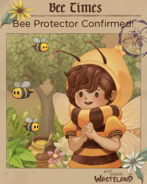 ladyblue1337's tweet image. #savethebees #May20th #WorldBeeDay mergesurvivalwasteland.onelink.me/X4uP/cccdqx6b