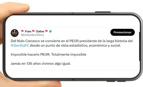 DatosSevillista's tweet image. Sí, hasta el tal @POTUS sabe que #Junior es el PEOR presidente de la historia del @SevillaFC ...