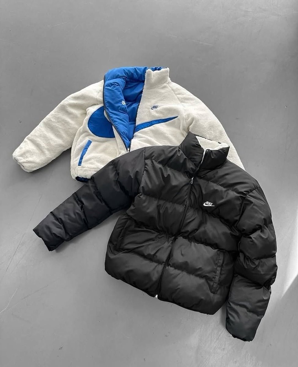 Reversible Nike Puffers 🖤
