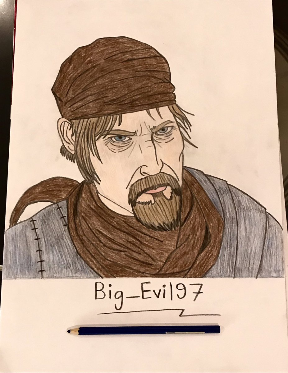 Big_Evil97's tweet photo. Drawing Viktor Reznov 🎨 ✍🏼 
.
.
#viktorreznov #callofduty #blackops7 #artist #gamers https://t.co/vbCYS8JWrA