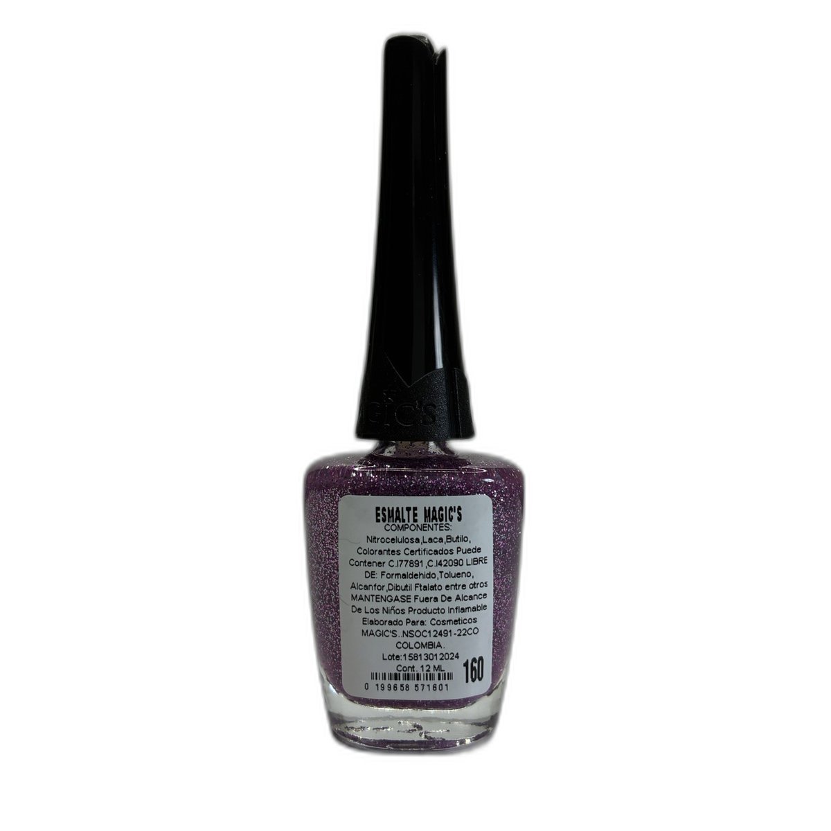 Esmalte Tradicional 160 Rosado Escarchado | Magic's