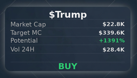 KeiBamBooty62's tweet image. just used @iScanLive on $Trump — target $339.6K, signal buy. seems solid  

 #Solana #Memecoin #Crypto #Degen #PumpFun #AlphaCalls #SolanaMemeCoin