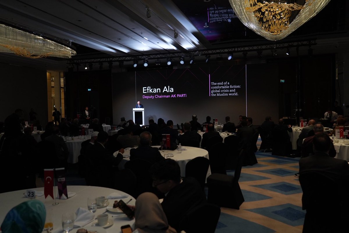 efkanala's tweet image. 📍Muslim Impact Forum, İstanbul

Today, we have spoken of the crisis of the global order. We have spoken of wars, injustice, inequality, and the failures of institutions that claim to defend humanity.
But speeches alone are not enough. Criticism alone is not enough.
It is we, who