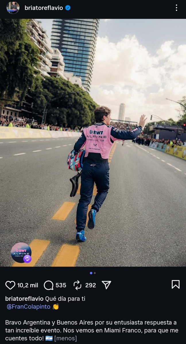 Pit_Lane_Latino's tweet image. Algunas postales hermosas que andan girando en las redes sociales ❤️. Un día inolvidable... (II)

#FrancoColapinto #Francopalooza
#RoadShow