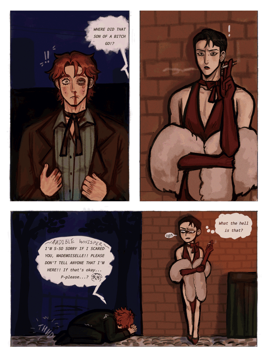 olmeme158656's tweet photo. #deadplate
AU thought: Vince entertains guests at the casino and Rody loses his money there because he's dumb😔. One day he just runs away from debt collectors and bumps into Vince, who's already pissed off after his work with annoying clients https://t.co/h4fhNxf0MK