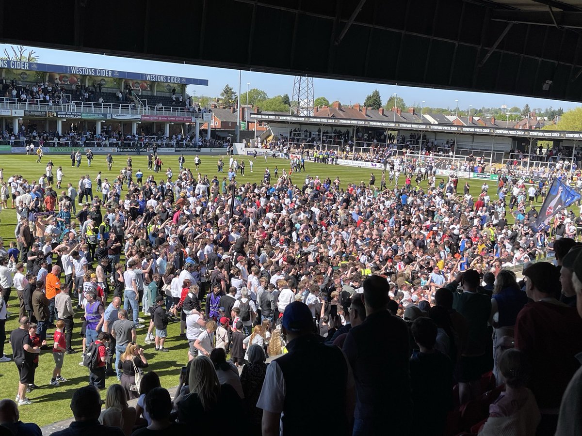 CarsonWishart's tweet photo. Not sure this got aired on the wireless so here’s Mikey Lane on how it felt scoring the @HerefordFC  goal that kept them up! (includes a roasting from Harry Pell 😊) #COYW  @BullsNewsBlog 

https://t.co/2RYWNaC4xS https://t.co/7a88tvRoNd