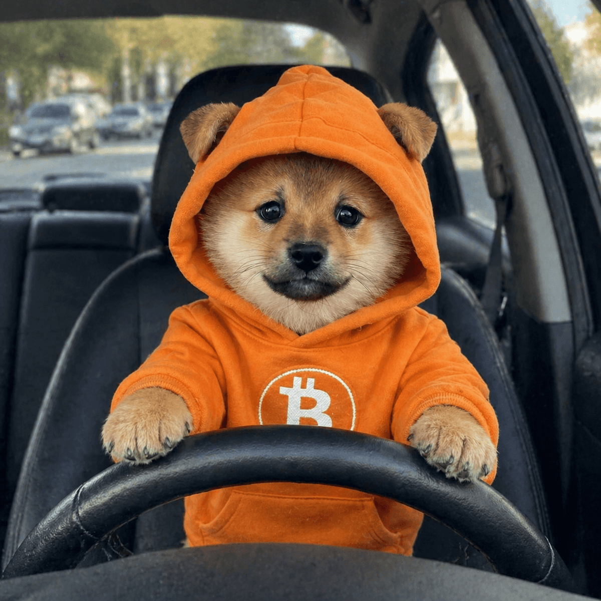 $DOG drives car