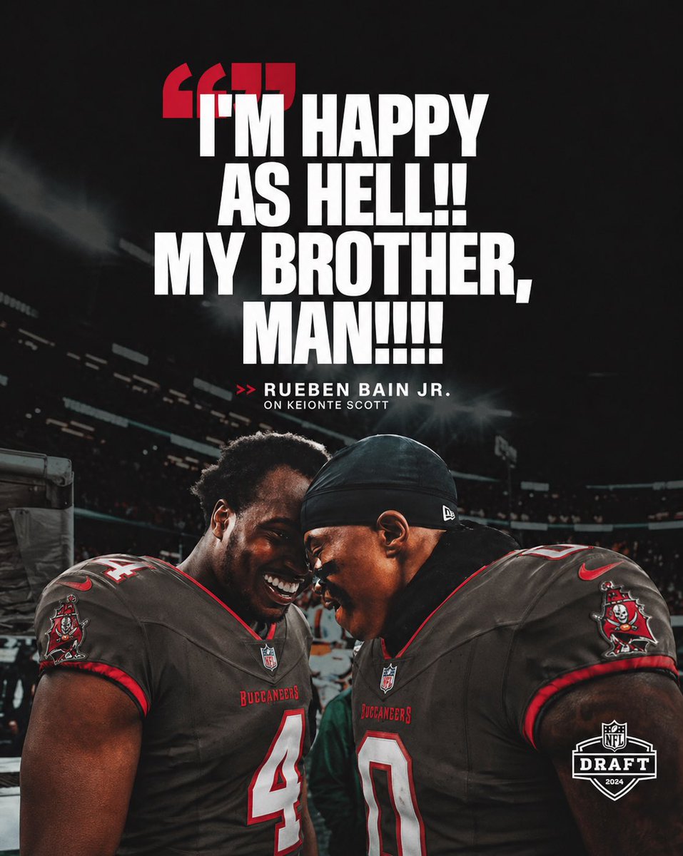 Bucs_Marlins's tweet image. @KeionteS and @ruebenbainjr welcome to @Buccaneers family. eager to see ya tear it up in the @NFL 💯🔥💯🔥💯 #LFG #krewe