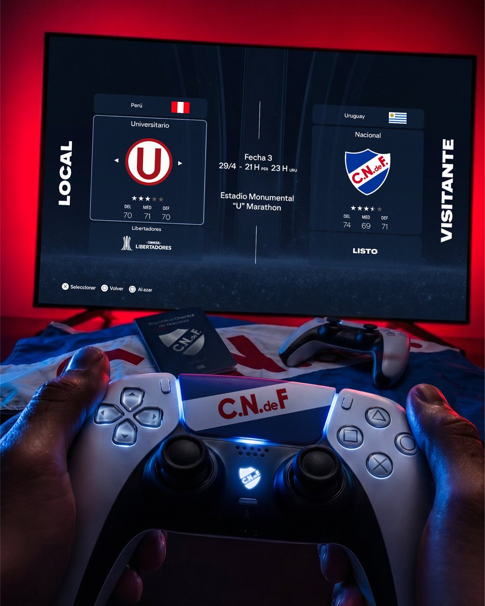 🔜 𝗣𝗥𝗢́𝗫𝗜𝗠𝗢 𝗣𝗔𝗥𝗧𝗜𝗗𝗢

🏆 CONMEBOL #Libertadores