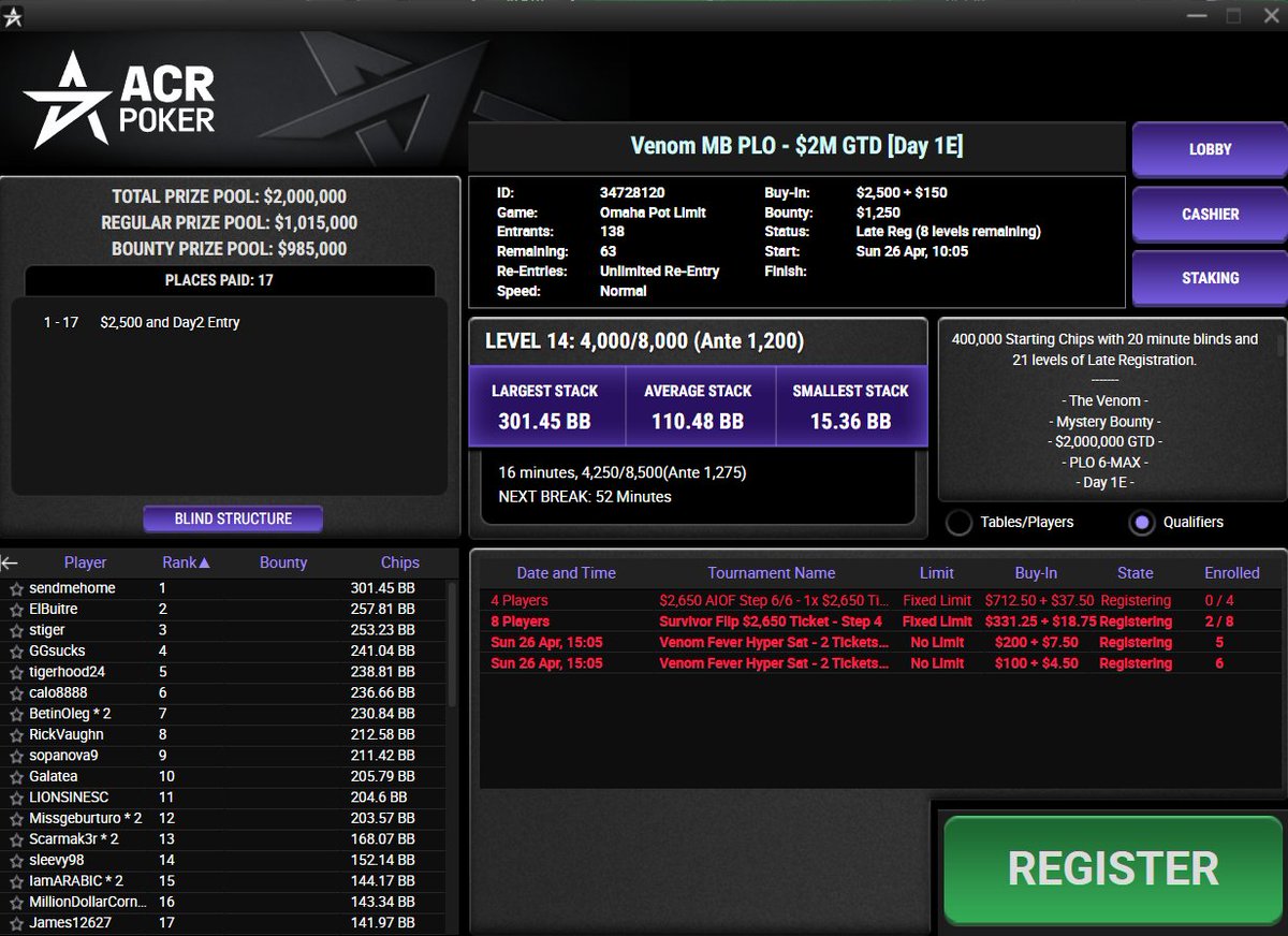 ACR Poker tweet media