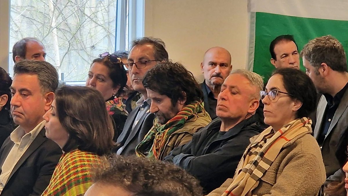 kama_hp's tweet photo. Lørdag 25.04.2026 deltok medlemmer av PJAK- komiteen i Norge i en minneseremoni til ære for martyren Ghazal Mawlan i Oslo.
Martyren mistet livet som følge av det iranske regimets droneangrep. https://t.co/U4i33F3ApO