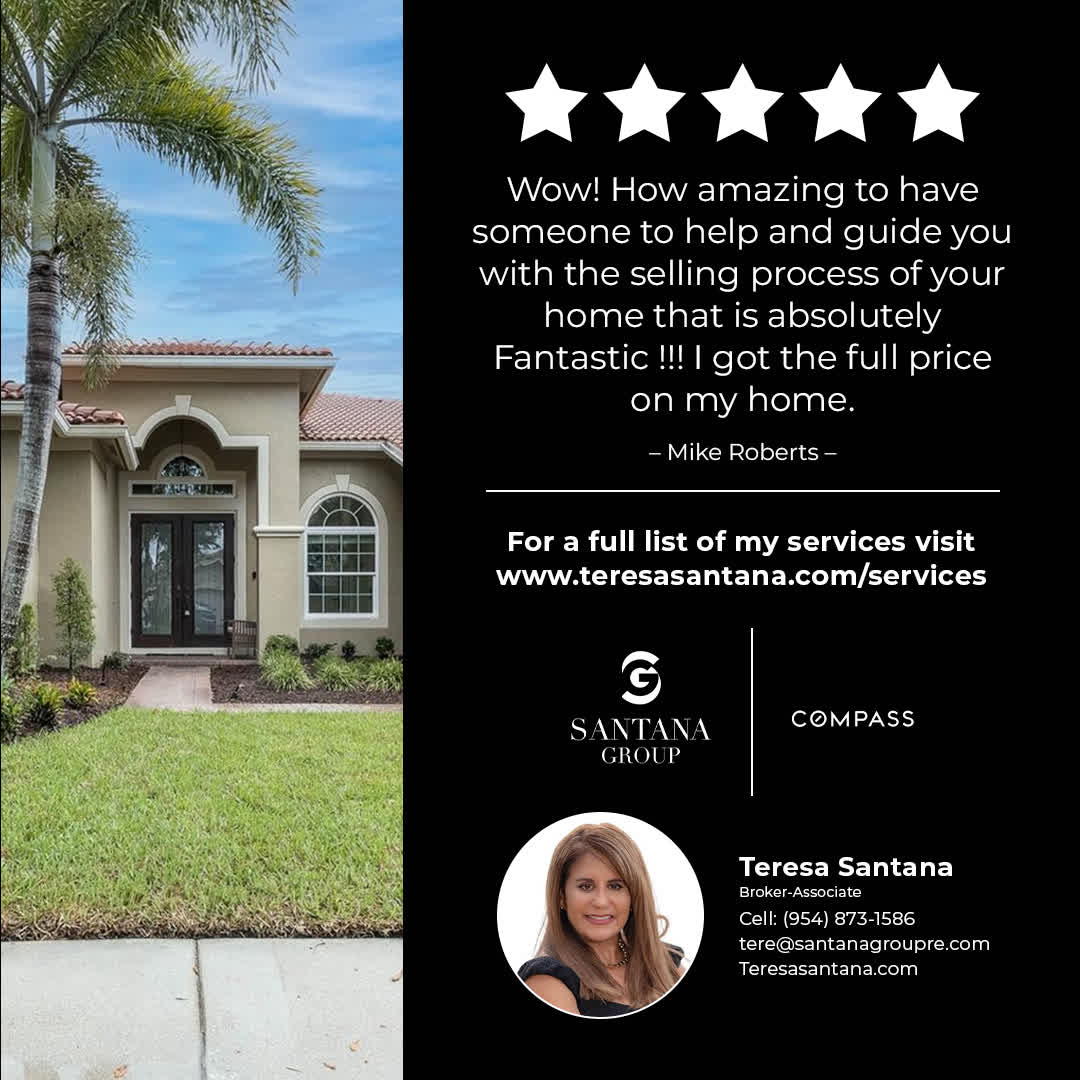 SantanaCompass's tweet photo. What Our Client's Are Saying...
LEARN MORE... https://t.co/mkiWtEGVvw

#buyahome #sellahouse #sellahome #LuxuryLiving #DreamHome #BrowardHomes #FloridaLiving #HomeSweetHome #SouthFloridaHomes #LuxuryHomesFL #SouthFloridaLiving #RealEstateExpert #realestateinvesting https://t.co/wv0Agr2CsE