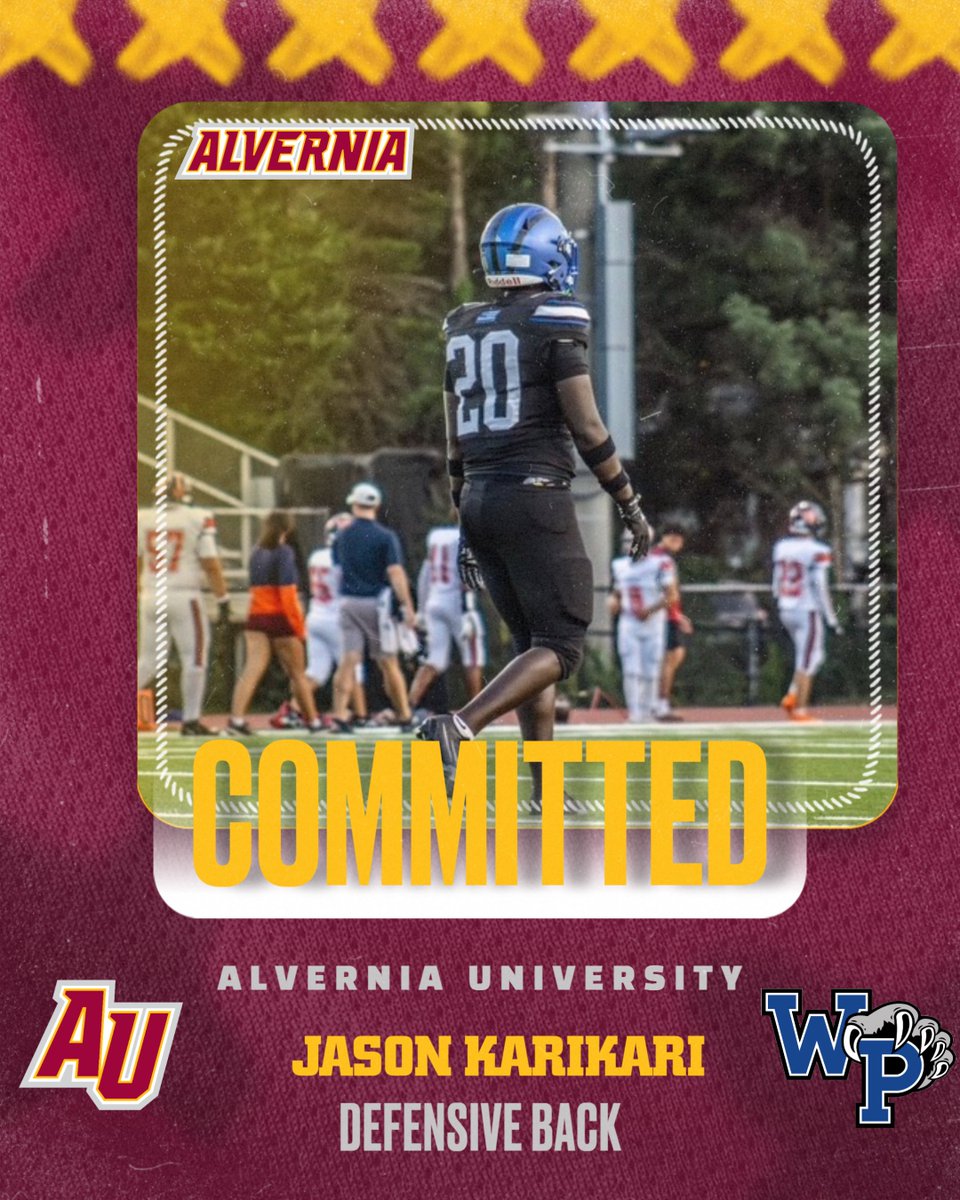 Alvernia Football tweet media