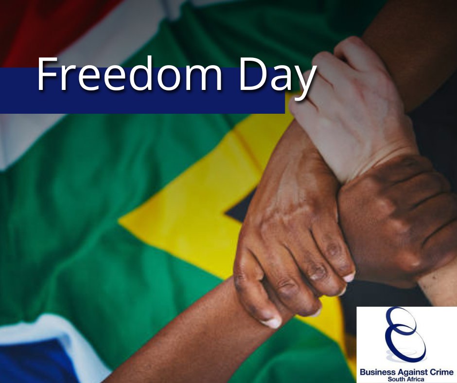 BACSA_Official's tweet photo. As we commemorate #FreedomDay, let us acknowledge the strength and resilience of South Africa, while also recognising the potential for it to be even greater. Together, let us continue working towards a safer, more inclusive country for everyone who lives in it. https://t.co/sKsnPWzhyF