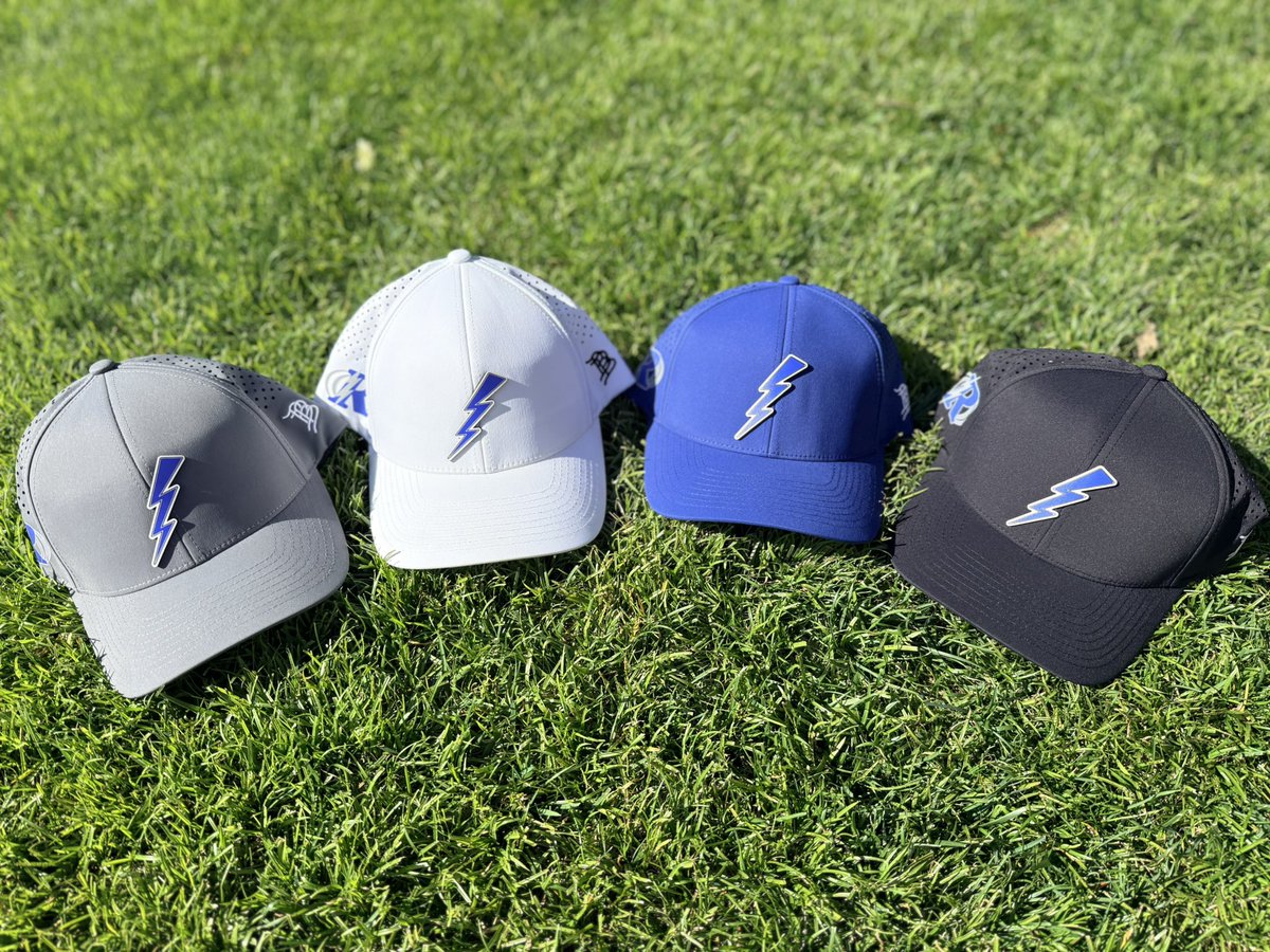 rhsthundergolf's tweet photo. Thank you @BrandedBills for being the official hat of the @RocklinSports Thunder golf team! Love these hats! Go Thunder. #boltup https://t.co/n1Yo0fEHbk