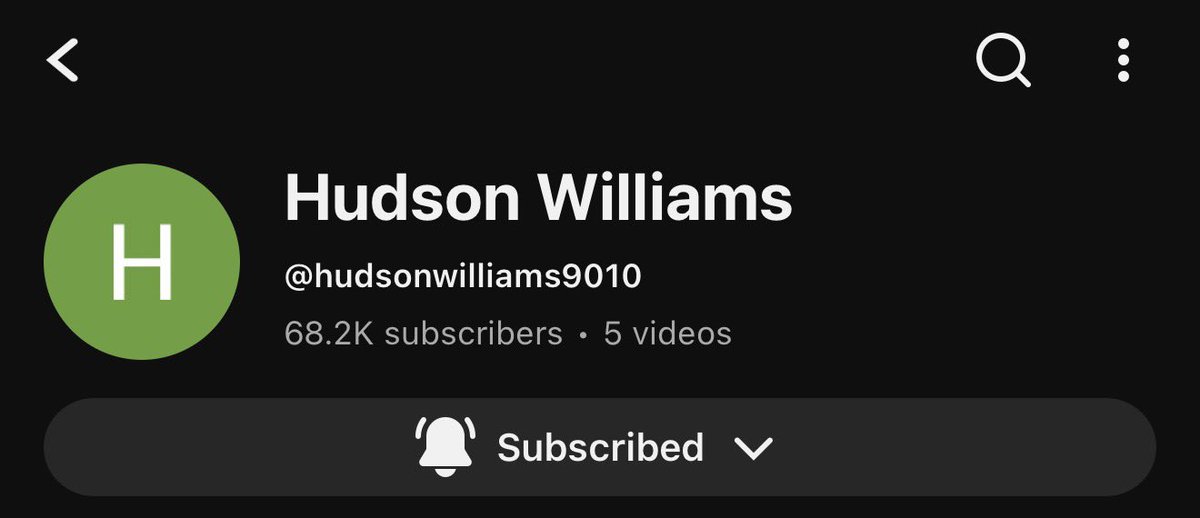 Hudson Williams’ YouTube channel is currently at 68K subscribers. Can we get him to 100K?

He has 5 short films already uploaded on his channel, so make sure to subscribe and take some time to watch them!

👉 youtube.com/@hudsonwilliam…