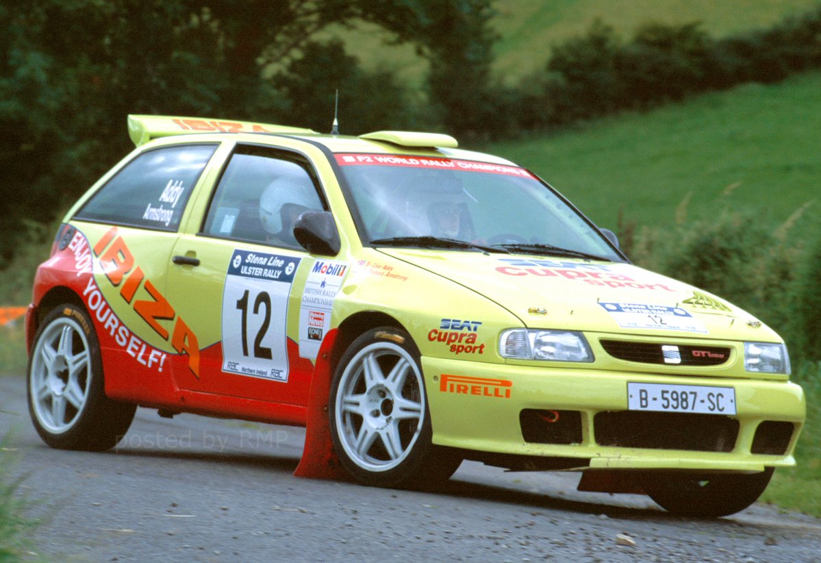 PhotosMotor's tweet image. Barbara Armstrong / Lisa Addy
Seat Ibiza kitcar

1997 🇬🇧 Ulster

#seatibiza #ibizakitcar #seatmotorsports #ulsterrally #RallyGB