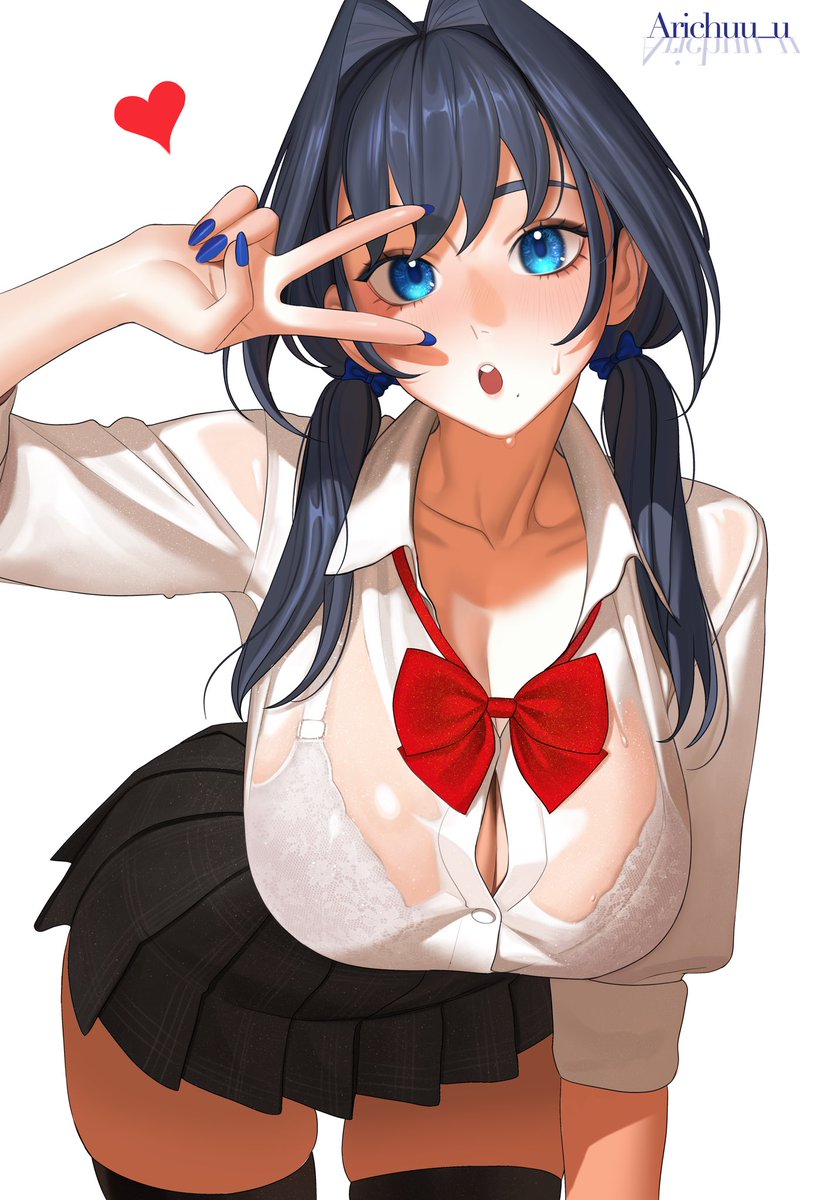 Arichuu_u's tweet photo. Gyaru! #kronillust https://t.co/tw01RgZ8nj