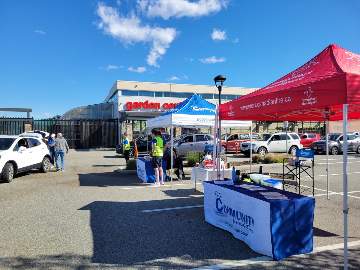 PoCoFoundation's tweet photo. Thank you for a record-breaking year at our Community Shredding Event! 
We filled 1.5 trucks- had to call in a second one halfway through!
Huge thanks to our volunteers (Local 82 + RBC), our sponsors (Canadian Tire, Iron Mountaint &amp; City of PoCo) &amp; everyone who came out &amp; donated https://t.co/qquBV5UfET