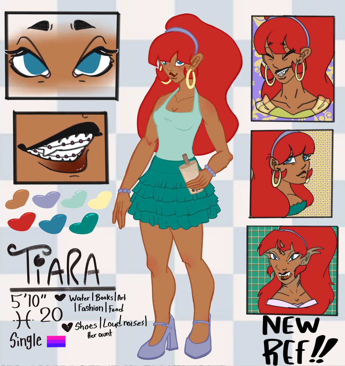 Denvrzalien's tweet image. AF character 1 reference updated!
—
#artfight #artfightcharacter #originalcharacter #digitalart