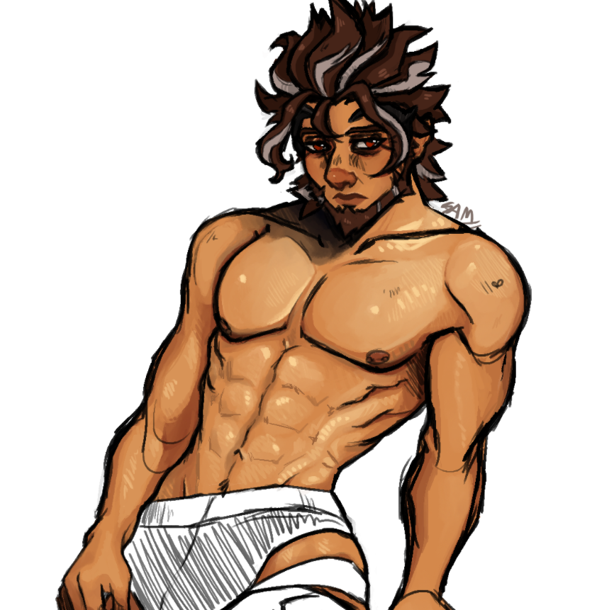 SamTheCheetoBag's tweet photo. IM WORKING HARD💪 THAT WAIST BOOYYYY
#emre #emreoverwatch #emreart #nsfw #nsfwart #overwatchfanart #overwatch #digitalart #suggestiveart #art #anatomy #oldmanyaoi https://t.co/S6HtxIzxBo