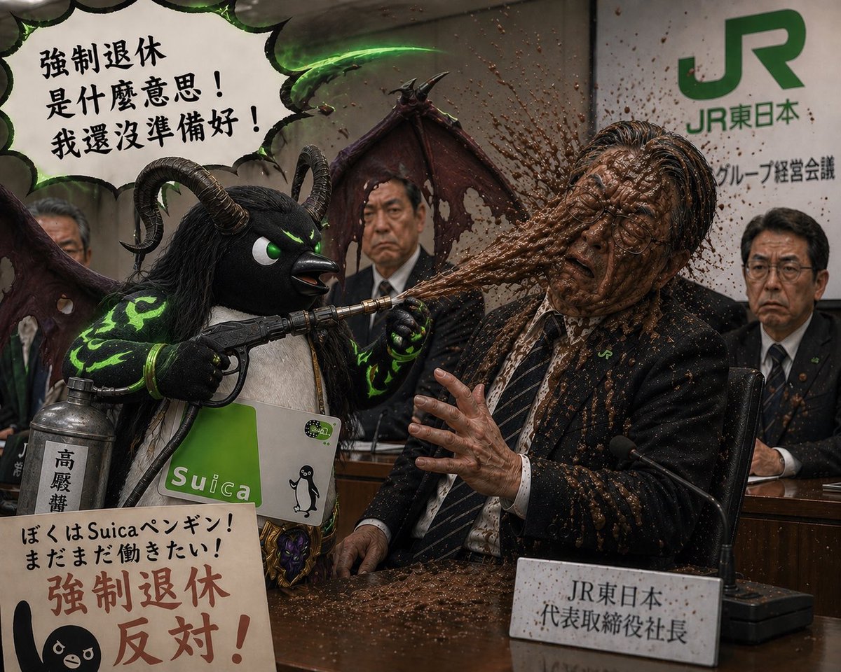 竟然可以直接另一張AI generated圖片上更新

Copyright真的要不存在了

圖片對非企鵝有點sensitive（x