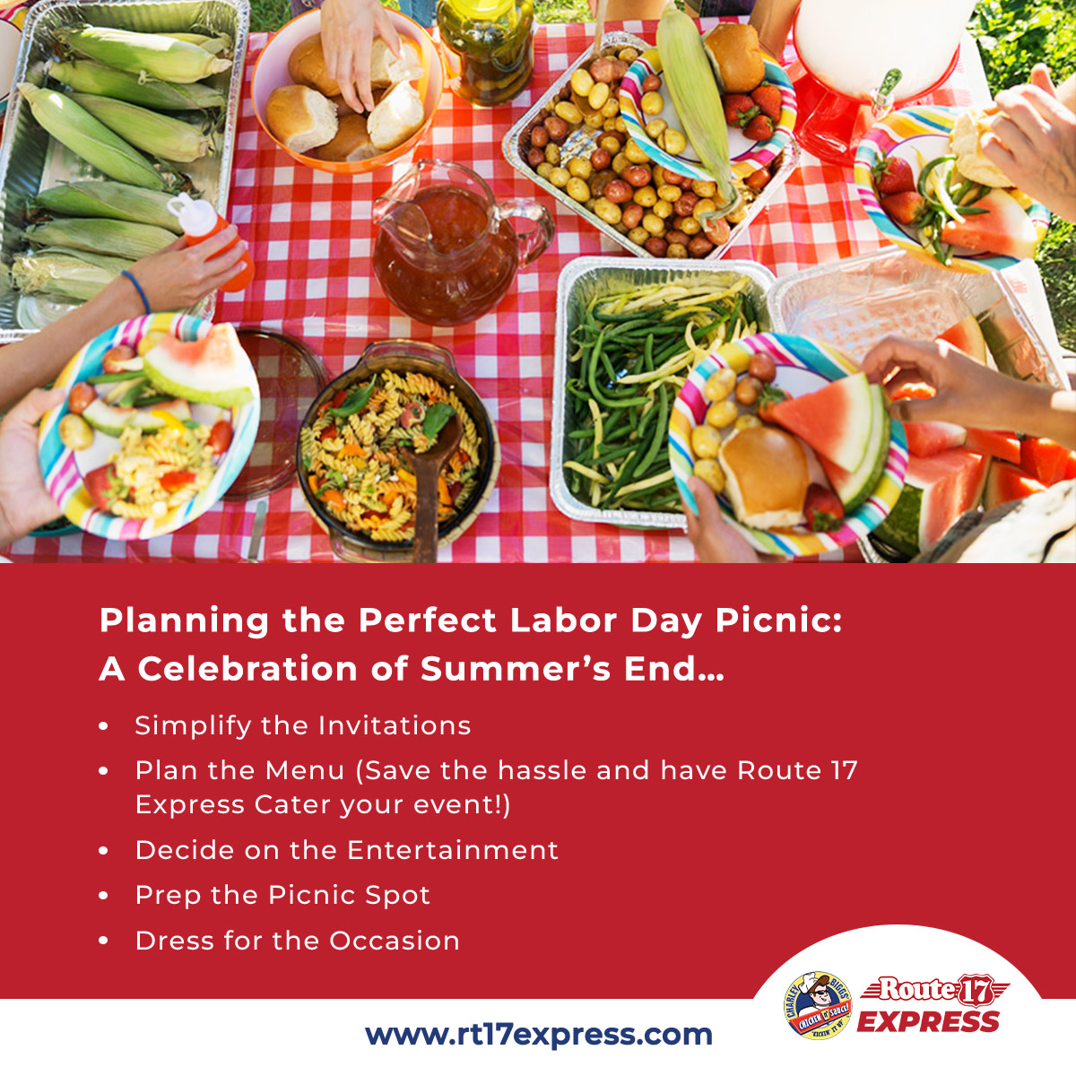 rt17express's tweet image. The Perfect Labor Day Picnic - Celebration of Summer's End
LEARN MORE...  rt17express.com/planning-the-p…

#restaurants #food #deli #breakfast #gasstationfood #handspike #route17 #taylormill #covington #handspike #nky #northernkentucky